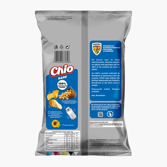 Chipsuri din cartofi cu sare 125g