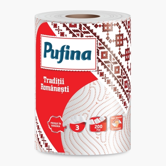 Monorolă Tradiții Românești 3 straturi, 200 foi 