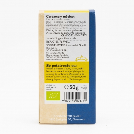 Cardamom măcinat eco 50g