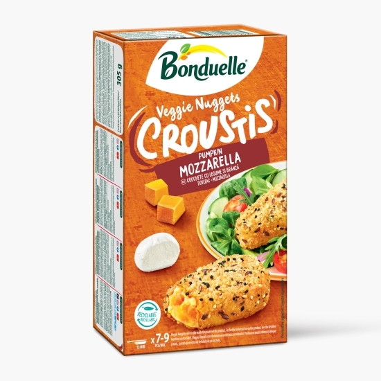 Crochete cu dovleac și mozzarella Croustis 305g