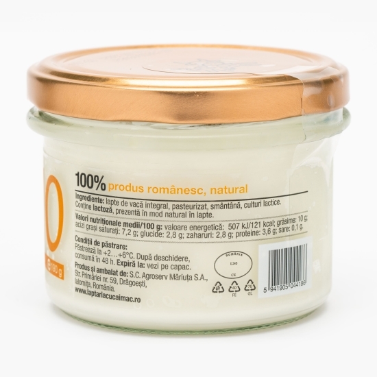 Iaurt de 10, 10% grăsime, 190g