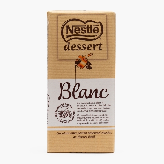 Ciocolată de menaj albă 170g 