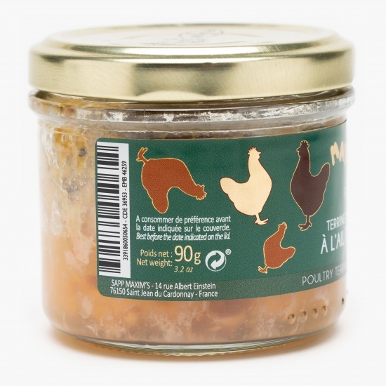 Terină de ficăței de pasăre 90g
