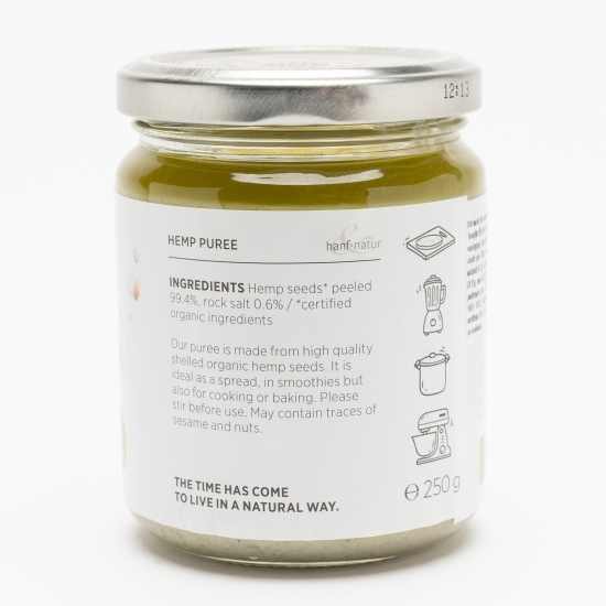 Cremă tartinabilă sărată din semințe de cânepă eco 250g