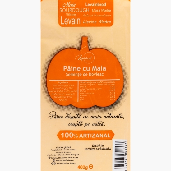 Pâine cu maia și semințe dovleac 400g