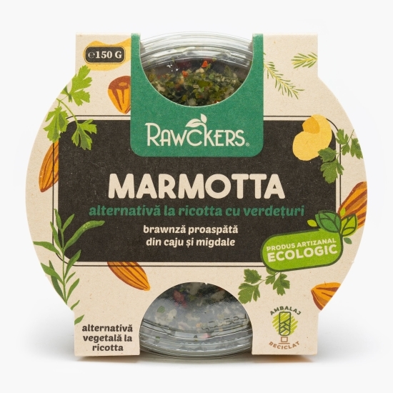 Specialitate Marmotta din caju și migdale cu verdețuri eco 150g