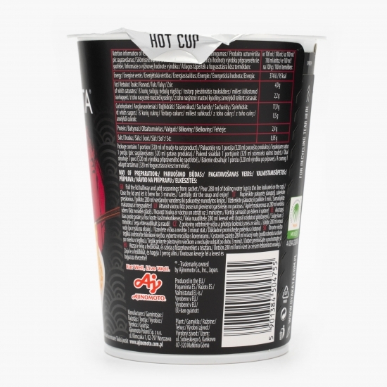 Supă Ramen instant cu tăiței și aromă de porc 62g