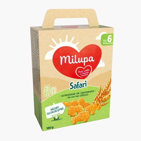Biscuiți pentru copii, Safari, +6 luni 180g