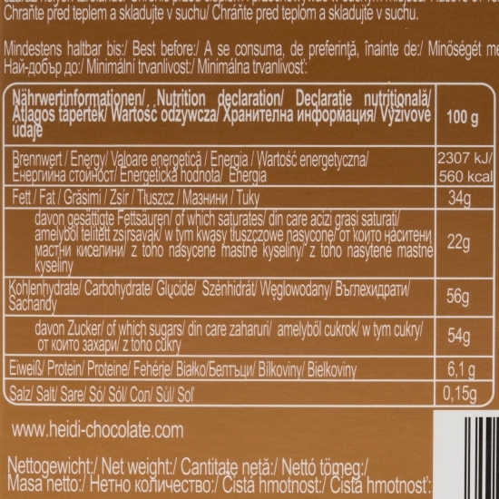 Ciocolată cu lapte și alune caramelizate 80g