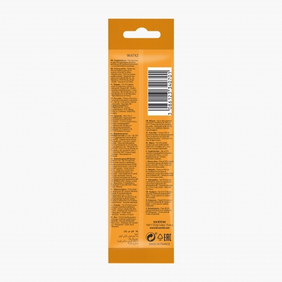 Set 4 pixuri cu pastă neagră Cristal Soft