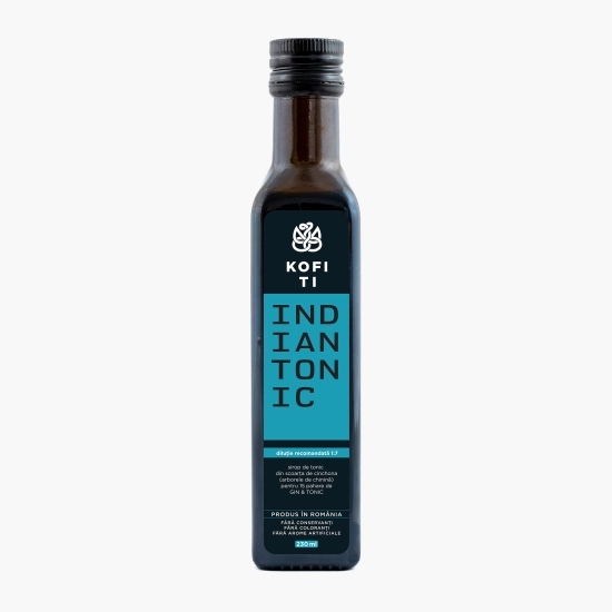 Indian Tonic, apă tonică din chinină naturală 0.23l