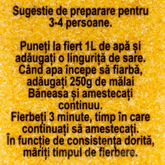 Mălai extra pentru mămăligă rapidă 300g