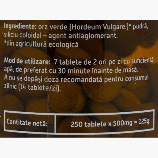 Orz verde eco, 250 tablete