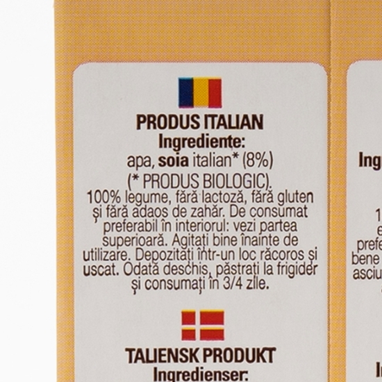 Băutură vegetală eco din soia 1l