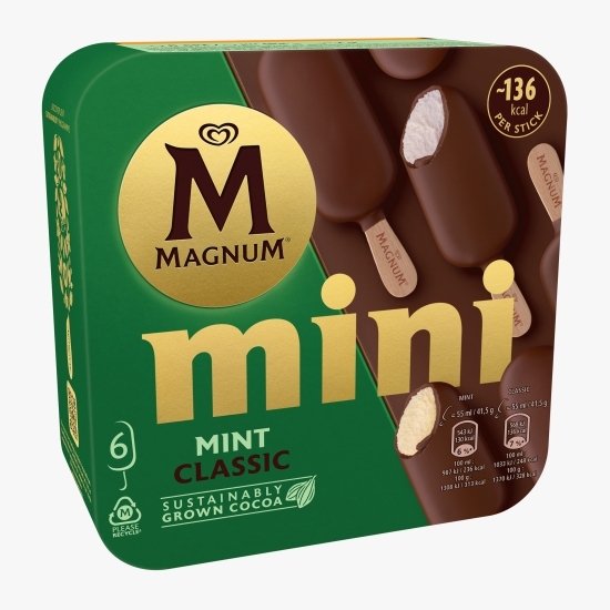 Înghețată Mini Classic și mentă 6x55ml