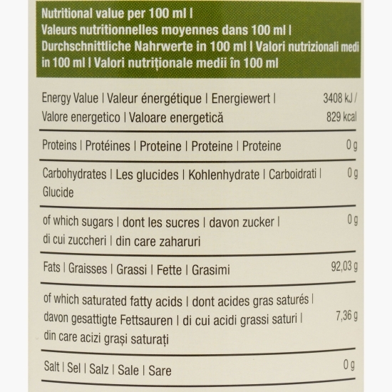  Ulei extravirgin de rapiță presat la rece dublu filtrat 1l