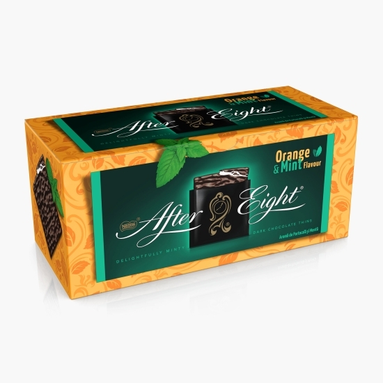Praline de ciocolată cu aromă de portocală și mentă 200g