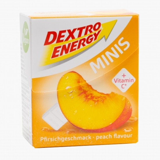 Tablete dextroză Minis piersică 50g