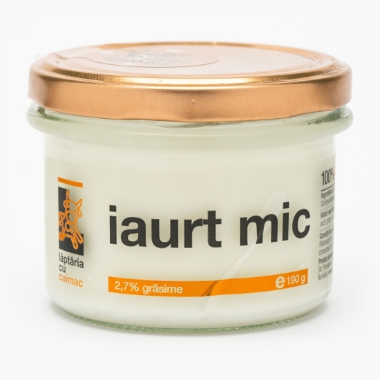 Iaurt mic 2.7% grăsime, 190g