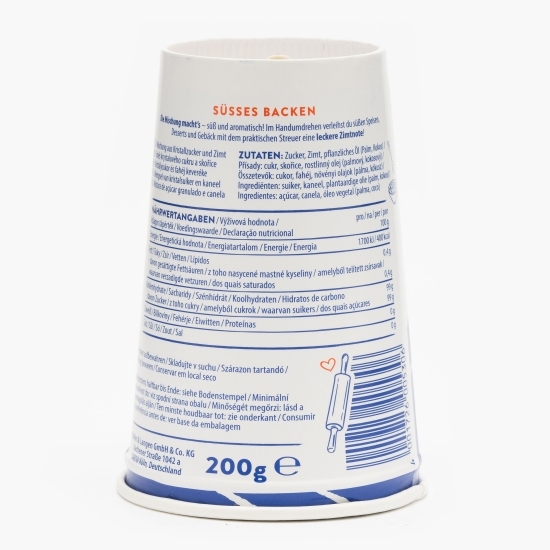 Zahăr cu scorţişoară în dozator 200g