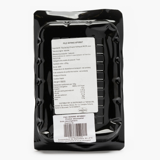 File de hering afumat 200g