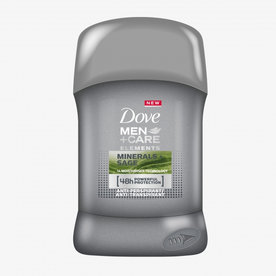 Antiperspirant stick Mineral & Sage men+Care 50ml