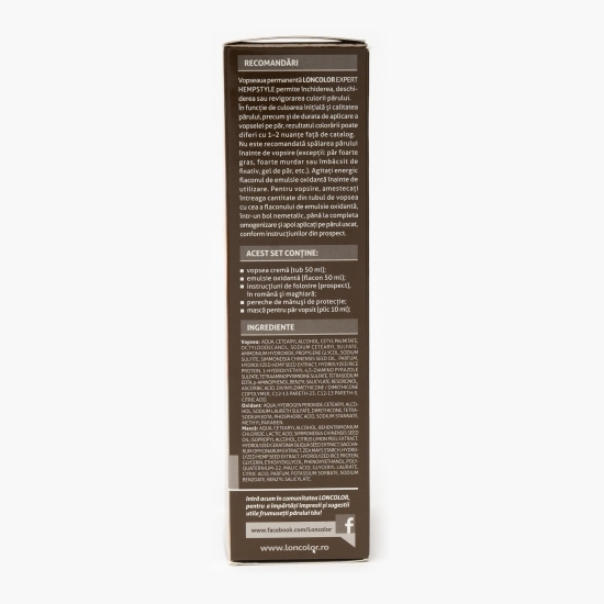 Vopsea permanentă pentru păr Expert Hempstyle 10.22 blond roze 100ml
