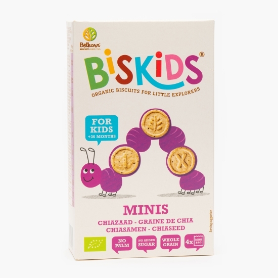 Biscuiți mini eco, fără zahăr pentru copii, +36 luni 120g