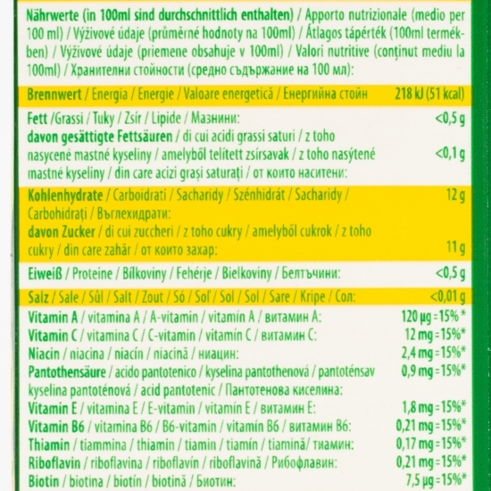 Suc cu multivitamine 1l