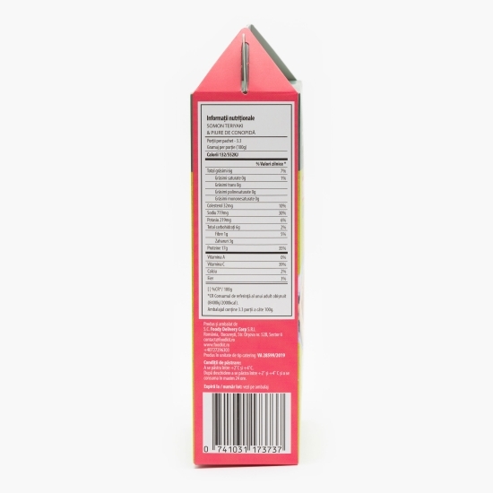 Somon teriyaki & piure de conopidă 330g