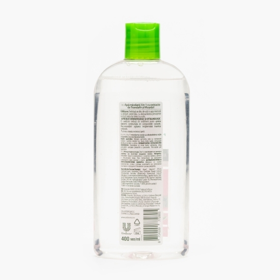 Apă micelară 3în1 trandafir 400ml