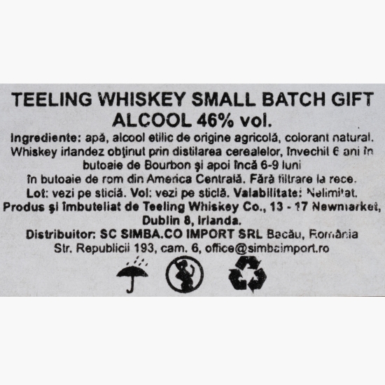 Blended Whiskey, 46%, Ireland, 0.7l + 2 pahare