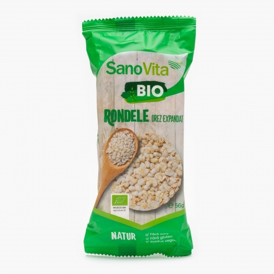 Rondele simple din orez expandat eco 56g 
