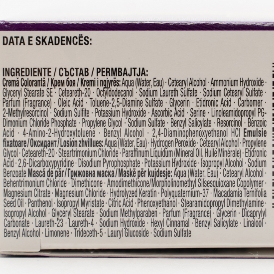 Vopsea de păr permanentă Intensive Color Cream, BW12 (12-46) blond nude deschis, 110ml