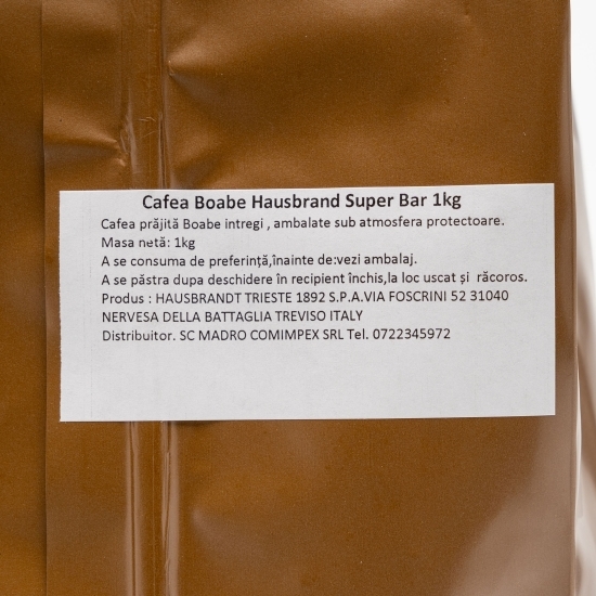 Cafea boabe Super Bar 1kg