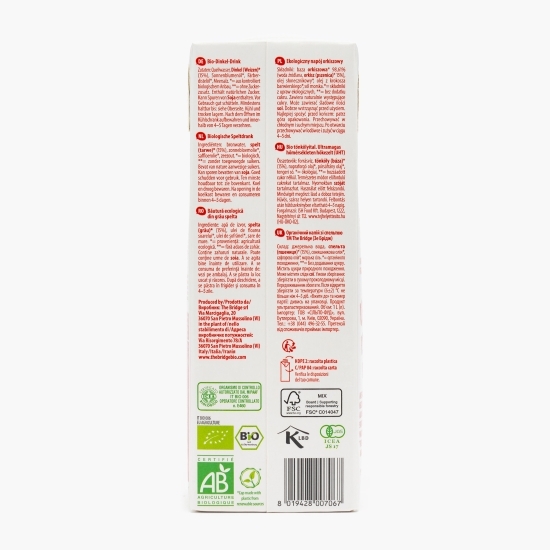 Băutură ecologică din grâu spelta 1l