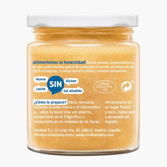 Piure eco de legume cu merluciu și ulei măsline +6 luni, 230g