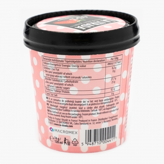 Sorbet căpșuni 74g