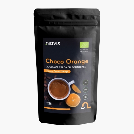Ciocolată caldă cu portocale Choco Orange Mix, ecologică 125g