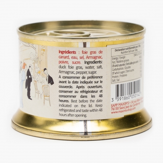 Bloc de foie gras de rață 130g