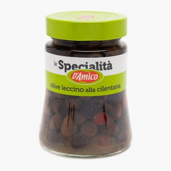 Măsline leccino fără sâmburi în ulei de floarea-soarelui 280g