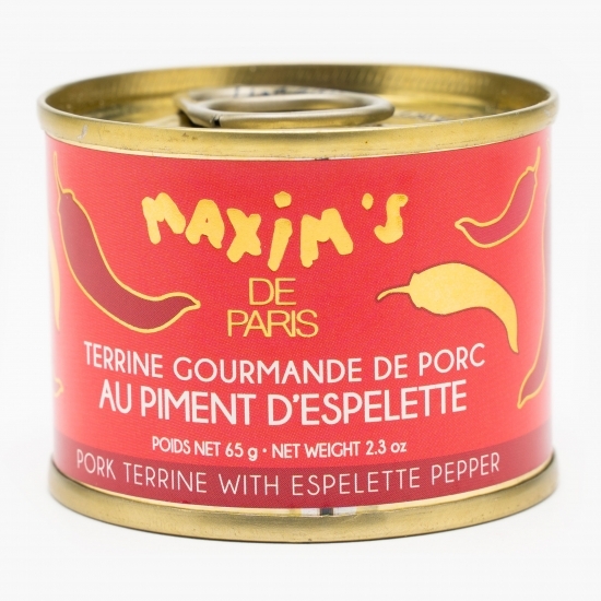 Terină de porc cu ardei Espelette 65g