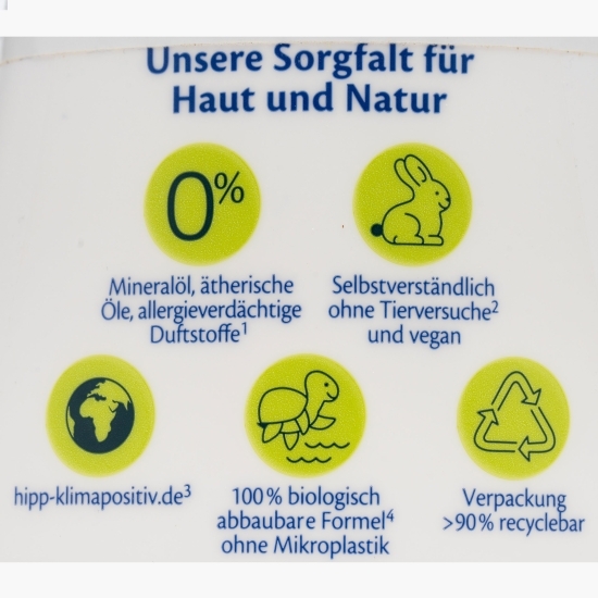 Gel de duș pentru copii, piele și păr, Sensitiv 400ml