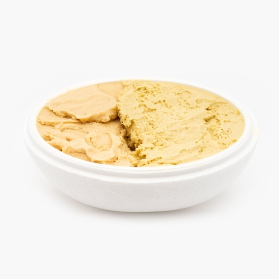 Înghețată italiană artizanală (gelato) fistic de sicilia + nocciola de piemonte 300g