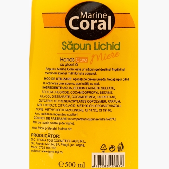 Săpun lichid cu miere 0.5l