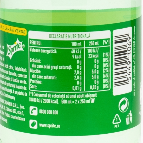 Băutură carbogazoasă 0.5l