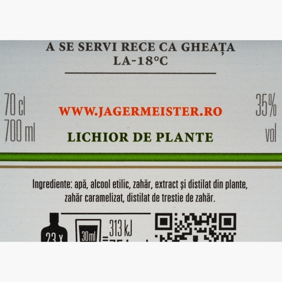 Lichior de plante, 35% alc., 0.7l + 2 pahare