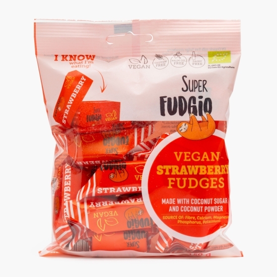 Caramele eco, aromă căpșuni 150g