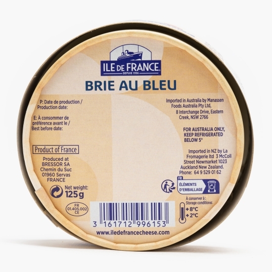 Brânză Brie au bleu 125g