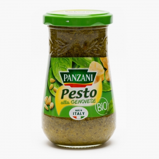 Sos pesto alla Genovese cu busuioc și brânză eco 190g